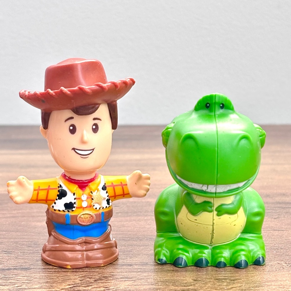 Fisher Price Little People Disney Toy Story SHERIFF WOODY REX Dino Figures 2018
